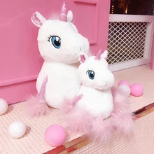 Plush Unicorn Toy 28/40 cm Stuffed Animal Toy Pony Sakura Unicorn Doll Toys For Children Gift Plush Unicorn Toy 28/40 cm Stuffed Animal Toy Pony Sakura Unicorn Doll Toys For Children Gift