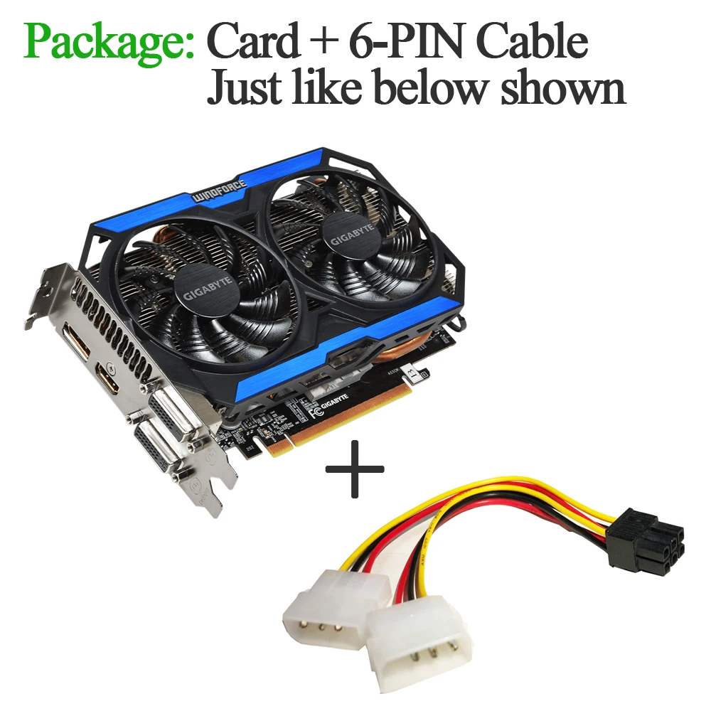 Gigabyte Graphic Card Original Gtx 960 4gb 128bit Gddr5 Video Card Powered By Nvidia Geforce Gtx 960 4gb Gpu For Pc Used Card Graphics Cards Aliexpress