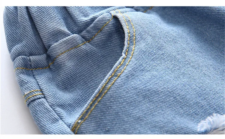 3-12 y kids girls jeans child fashion ripped jeans for girls 12 years teenage girl clothes denim pants flower embroidery trouser (8)