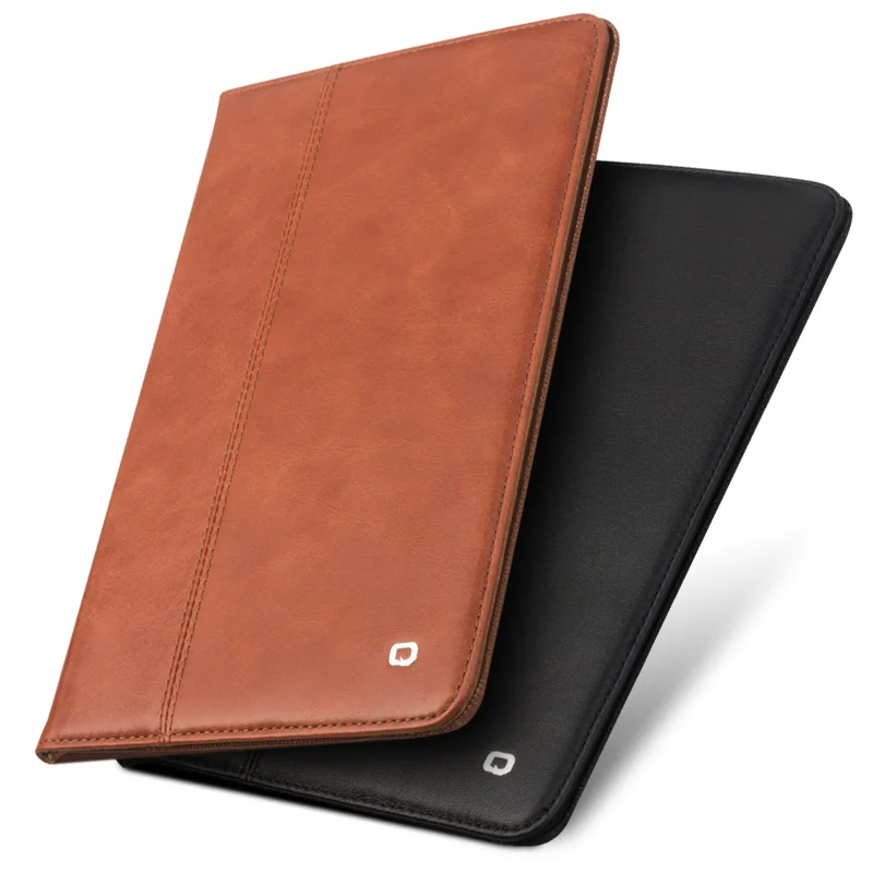 

QIALINO Luxury Coque for iPad Pro 10.5 Case Genuine Leather Flip Stand Card Slot Cover For iPad Pro 10.5 Leather Case Folio