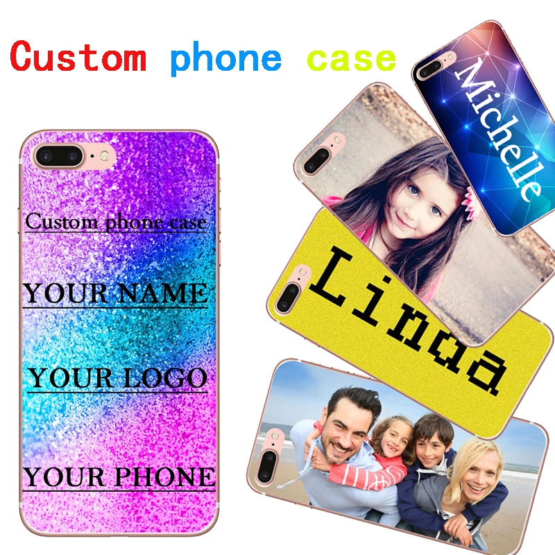 Custom DIY Photo Case Logo for Sony Xperia Z5 mini Z5Mini Soft TPU Printed phone Cover For Phone case | Мобильные телефоны и