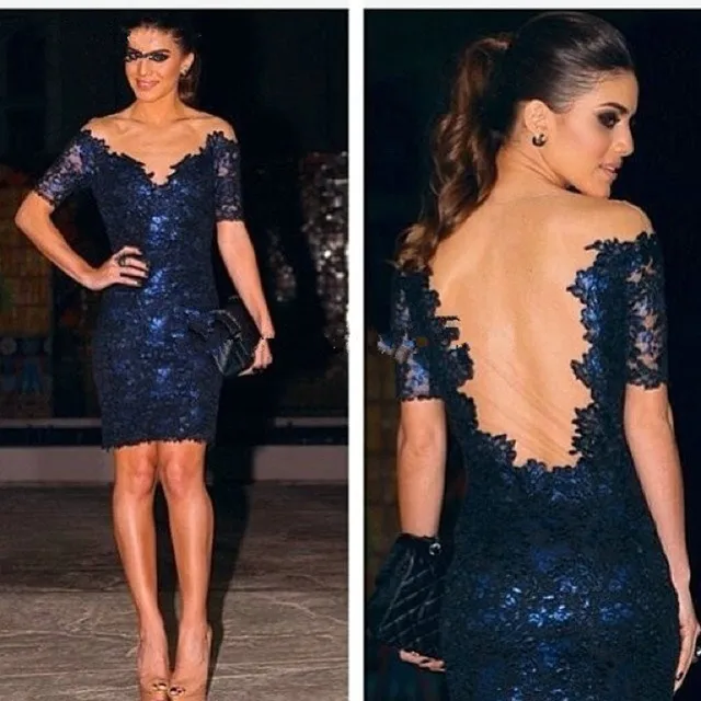 vestido festa costas abertas