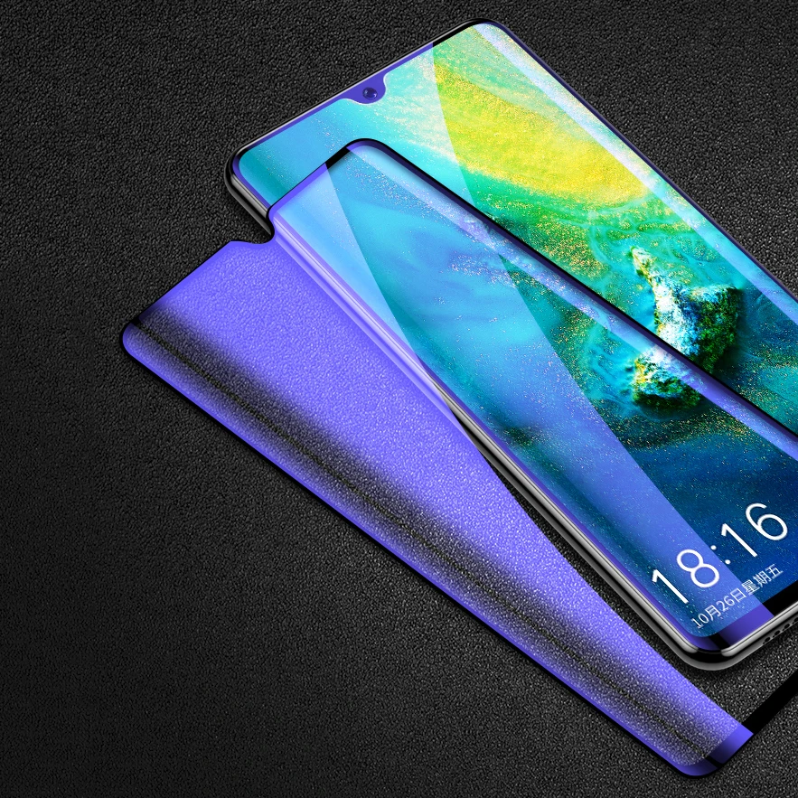 CHYI полное клеевое стекло для huawei mate 20 защита экрана не блокирует экран дисплей 9H закаленное олеофобное покрытие mate 20X стекло