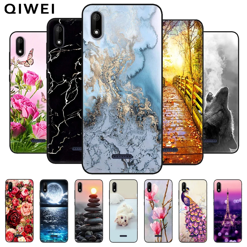 

Phone Case For Wiko Y60 Cases Painting Soft Silicone Back Cover For Wiko Y60 Y 60 protective Shells Bumper Coque For WikoY60