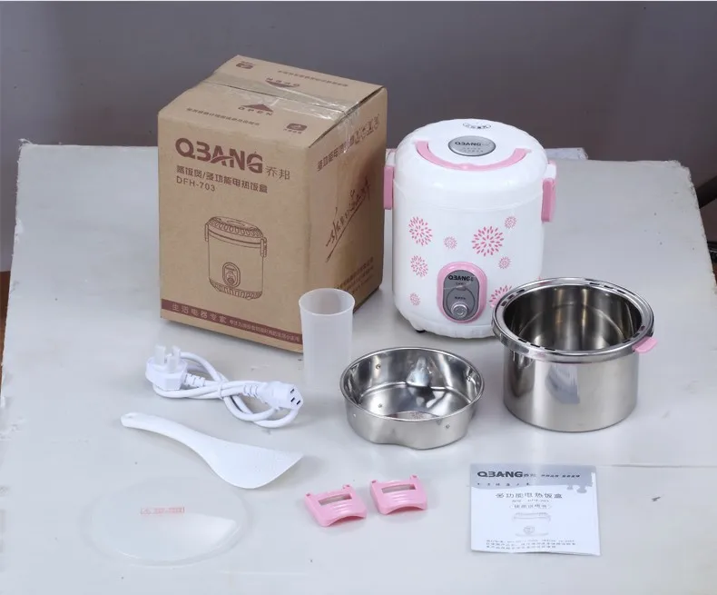 freeshipping 250w power 1L capacity 220V input mini rice cooker lunch