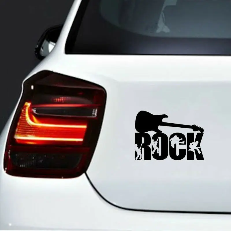 

ROCK Guitar For Auto Car/Window Vinyl Decal Sticker Decals Decor CT040