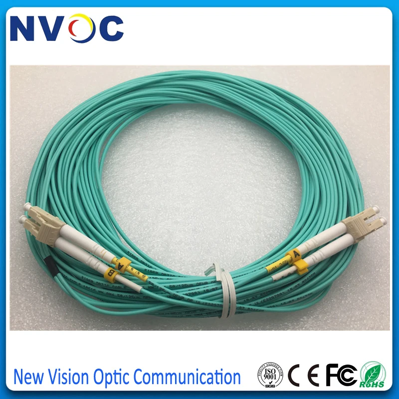 3 METER LC//UPC FIBER OPTIC PIGTAIL 12 FIBER 10//125MM