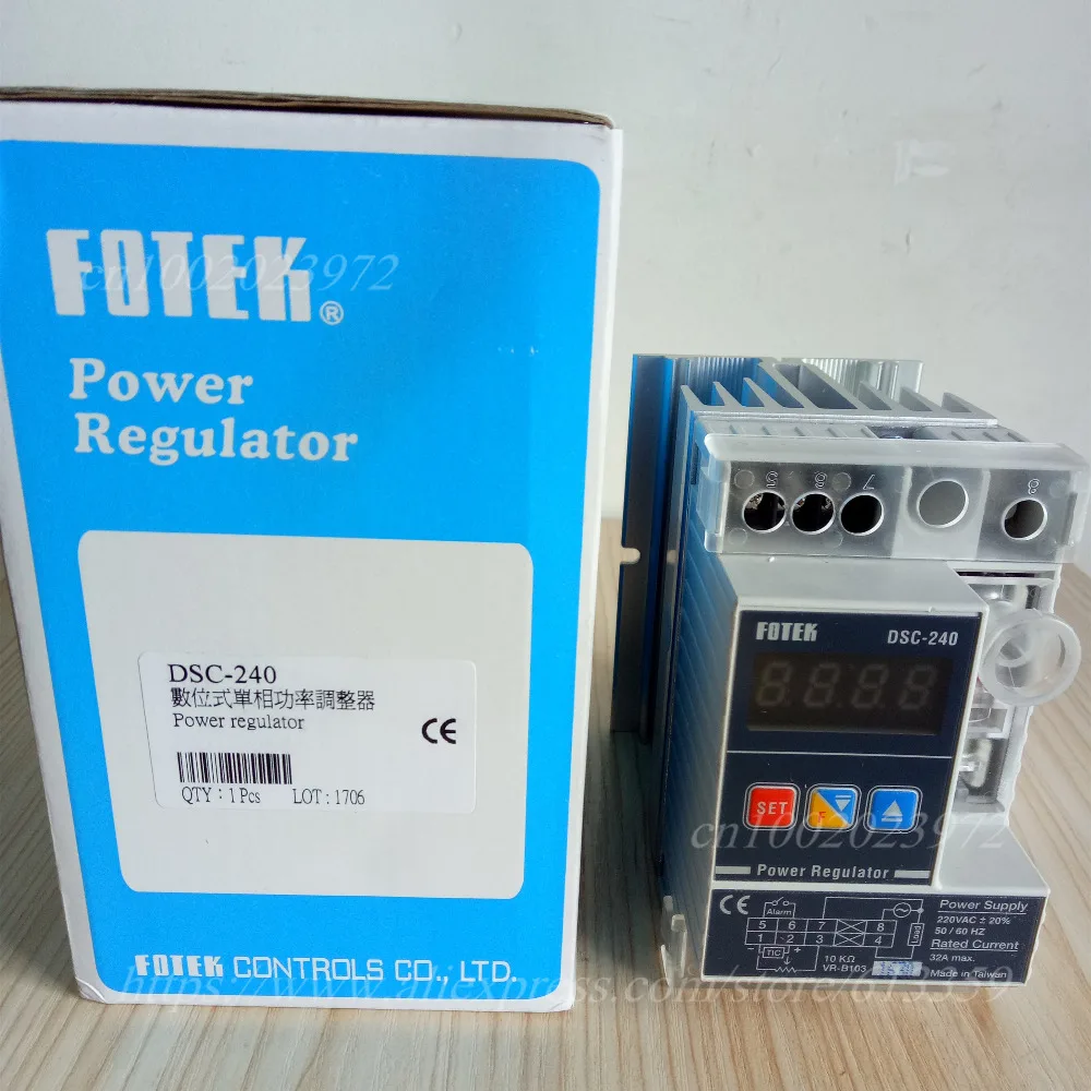 Цифровой регулятор мощности DSC 240 FOTEK новинка 100% года и оригинал|regulator|regulated power |