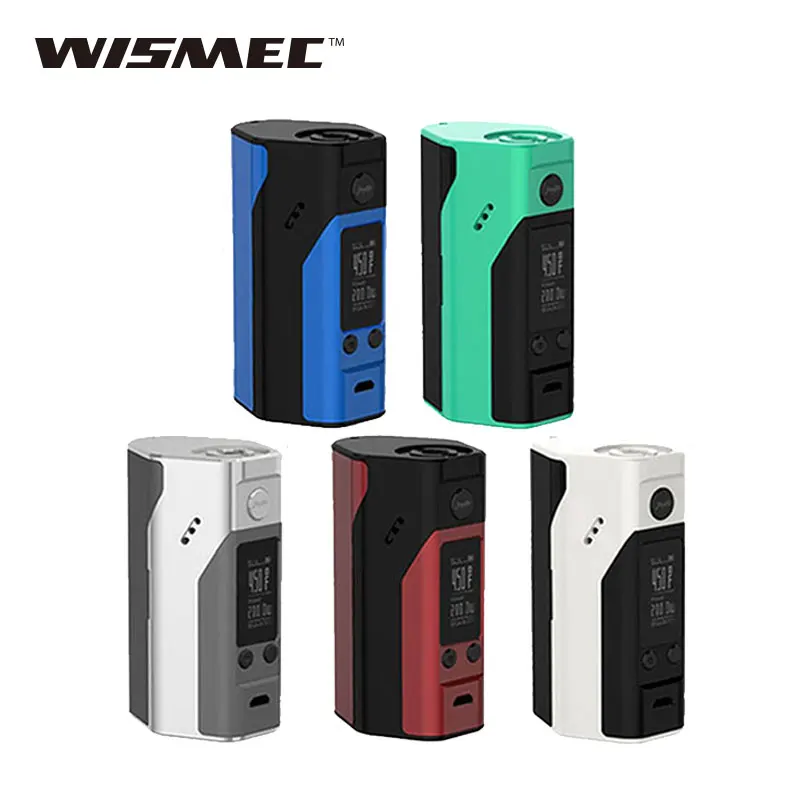 

Original WISMEC Reuleaux RX200S TC Express Mod with 0.96 Inch OLED Screen & 200W High Power Output VS RX2/3/Reuleaux RX300 MOD