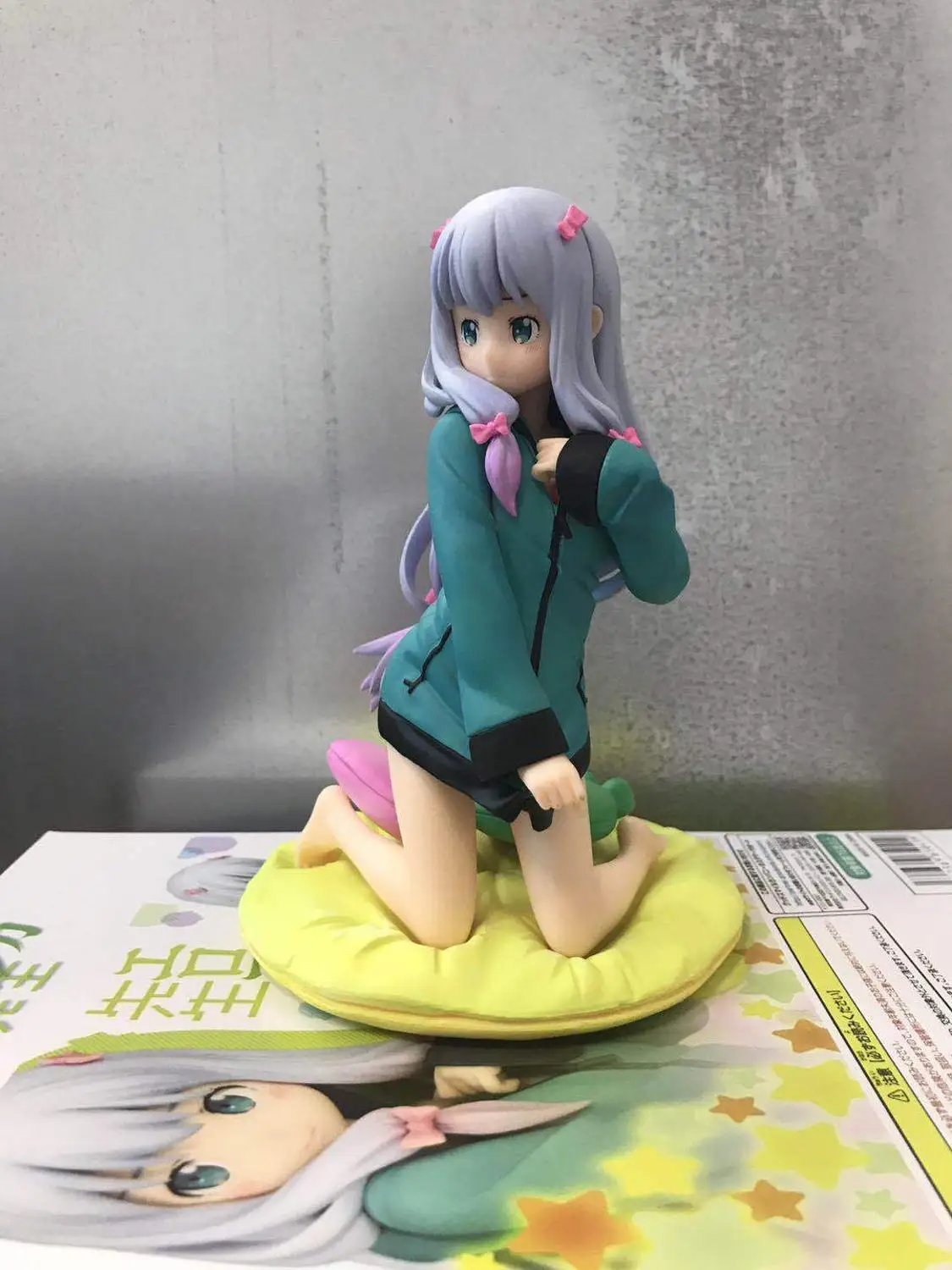 Новая фигурка 14 см-18 см японского аниме "eromanga-Sensei" фигурка Идзуми сагири Милая сексуальная девушка фигурка игрушка модель Фигурка - Цвет: Зеленый