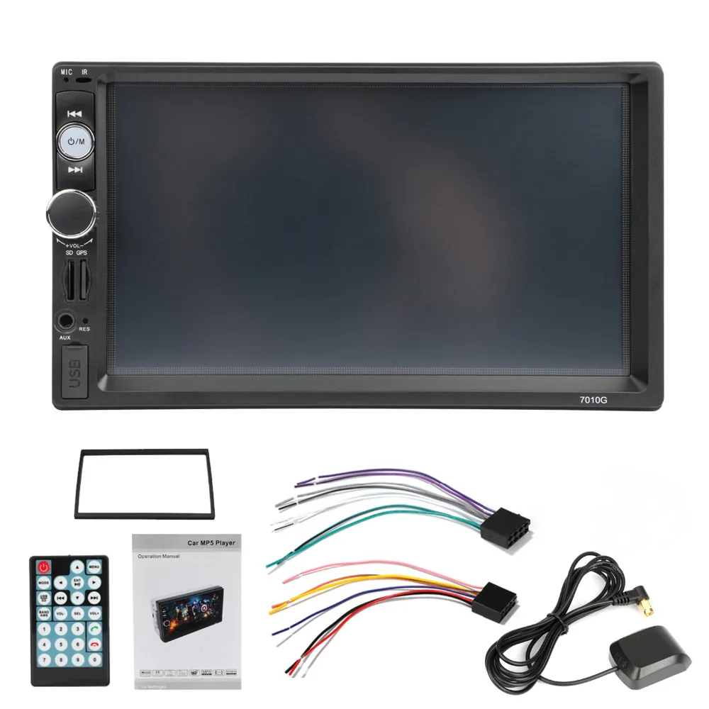 Автомагнитола Camecho 2 din 7 &quotHD Авторадио мультимедийный плеер 2DIN сенсорный экран