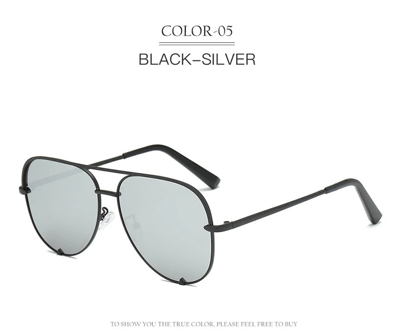 Классические солнцезащитные очки пилота, женские роскошные брендовые дизайнерские очки, элегантные зеркальные авиационные солнцезащитные очки, металлическая оправа Oculos Aviador