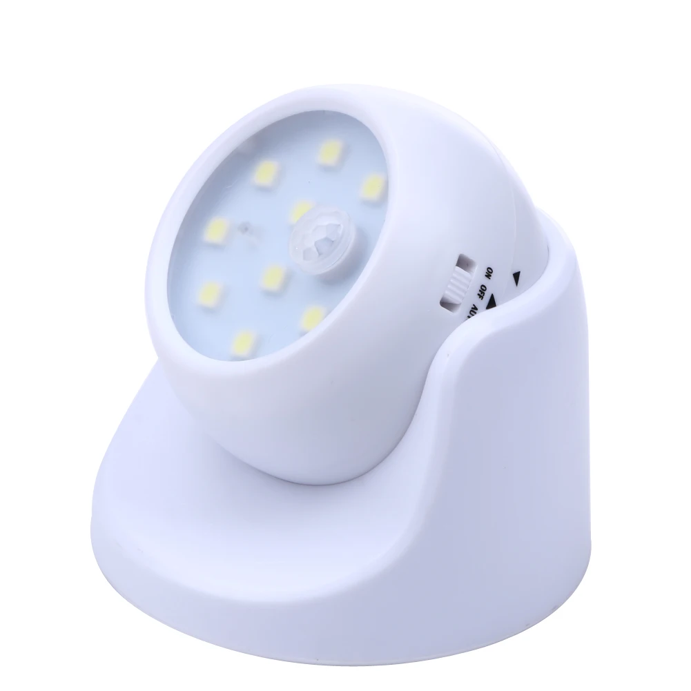 9 LED гостиная спальня фон коридор свет человеческого тела Датчик света