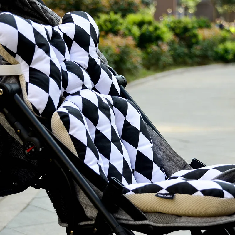 Baby Padded Stroller Cotton Pad - Image 4