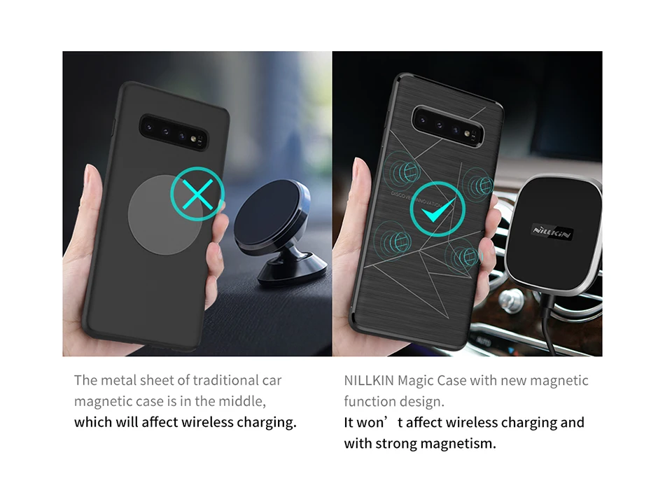 can wireless charging work through a case