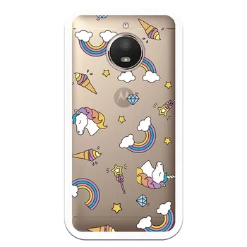 

Stand case costume drawing Unicorns Frozen WP009 for Motorola Moto E4 Plus