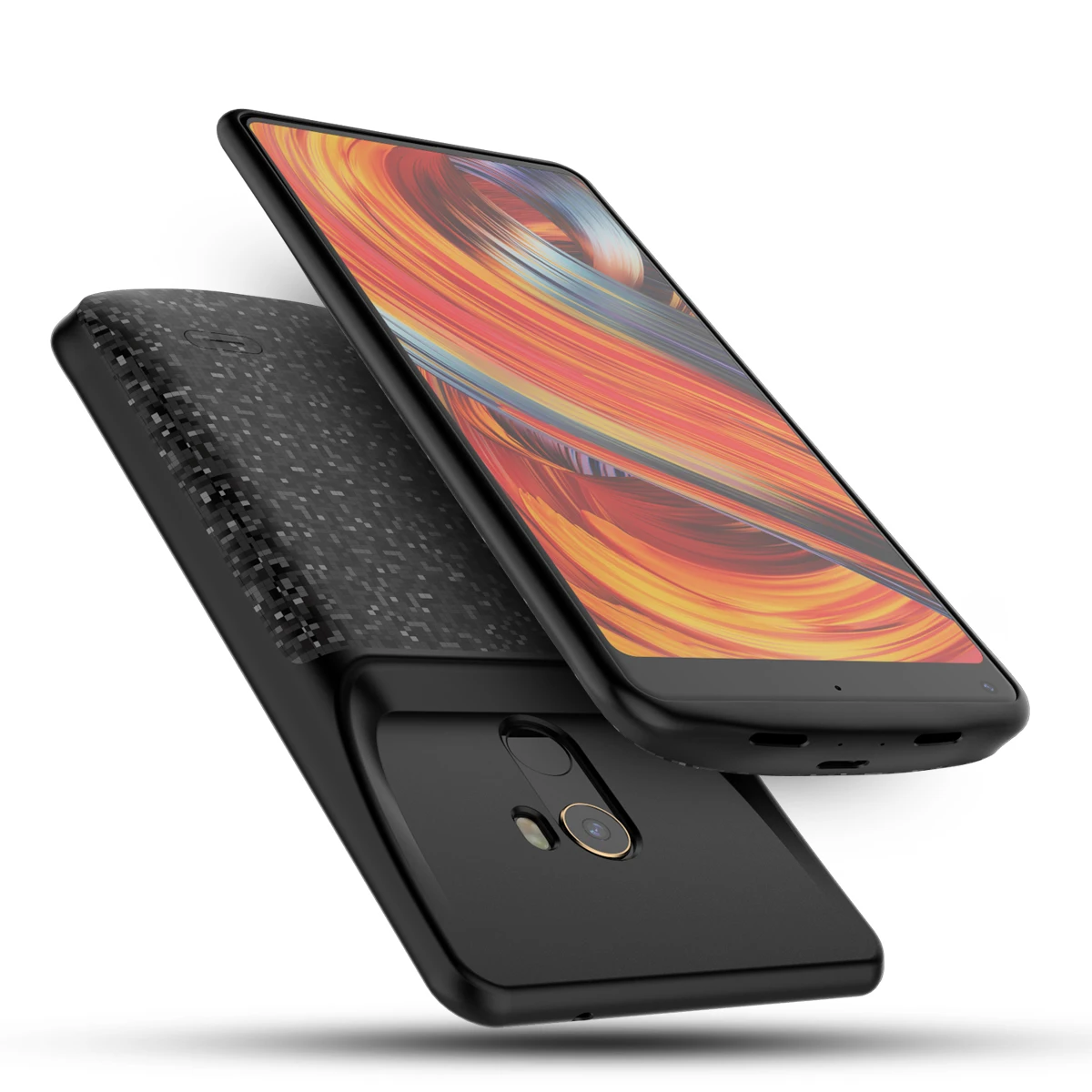 Для Xiaomi Mi Mix 2 Батарея Зарядное устройство чехол для телефона 4700 mAh Мощность банка зарядки чехол внешнее резервное зарядное устройство чехол для Xiaomi Mi Mix 2