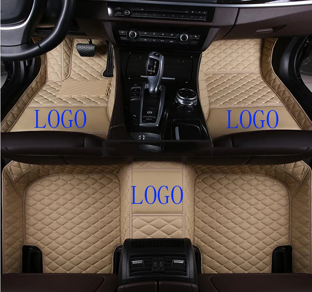 Fit bmw x4 f26 g02 +logo carpets car accessories Leather Car Floor Auto