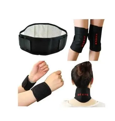 

Posture Corrector Braces Tourmaline Belt Self-heating Knee Pads Wrist Waist Elbow Support Therapy Neck Shoulder Knee Support Set