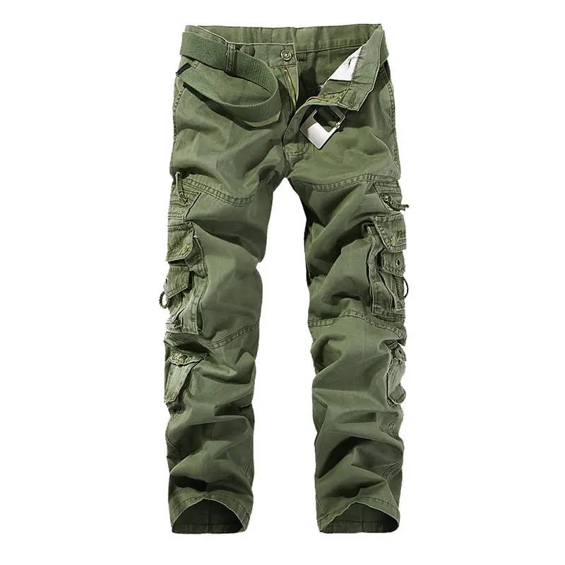 Multi Pockets Tactical Pants Autumn Men Cargo Pants