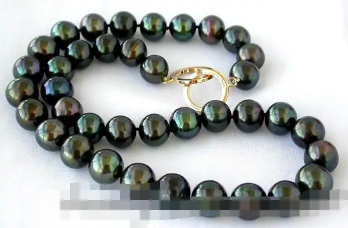 

song voge gem nanJ1514 Tahitian black fw pearl necklace
