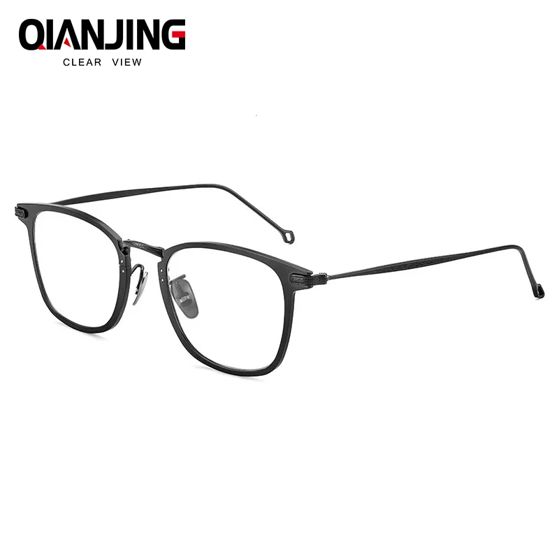 Очки в титановой оправе мужские|oculos de grau|brand prescription glassesmen optical |