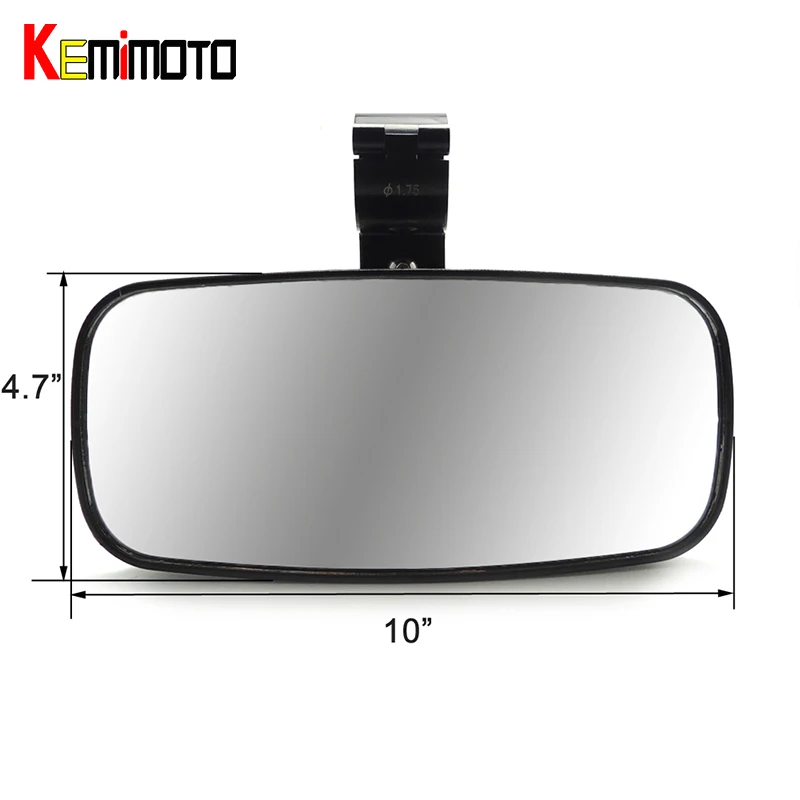 

KEMiMOTO 2" Rearview Mirror Side View Mirrors Rear view mirror For Can Am Maverick for POLARIS RZR XP 4 1000 900 for John Deer