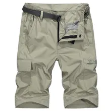 Бермуды Masculina дышащая Шорты Лето г. марка-одежда полиэстер Для Мужчин's Шорты Повседневное Для мужчин до колен Шорты