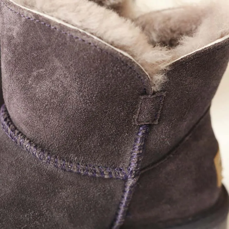 Careaymade-2019 New leather wool snow boots, women's fur short tube thickened winter boots, women's boots,Non-slip boots Careaymade-2019 New leather wool snow boots, women's fur short tube thickened winter boots, women's boots,Non-slip boots