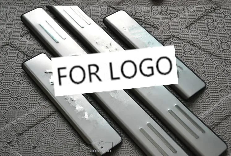 

ACCESSORIES FIT FOR 2007 2008 2009 2010 2011 2012 MITSUBISHI OUTLANDER STAINLESS DOOR SILL PLATE TRIM SCUFF PANEL PROTECTOR STEP