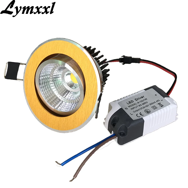 30pcs 10W 12W LED Downlight +LED Driver Diameter 85mm Warm/Cool/Nature