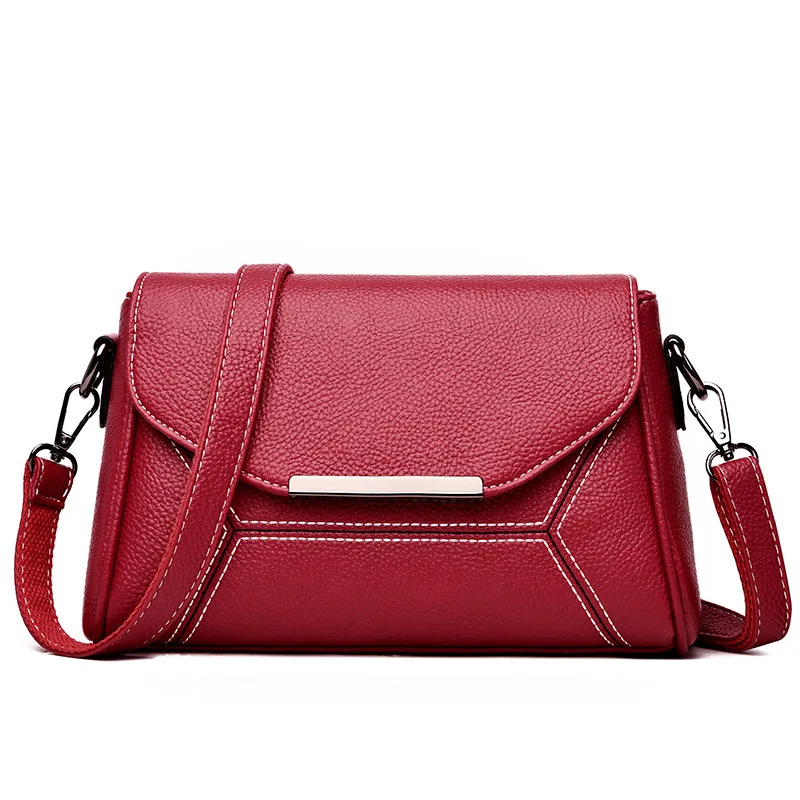 

High Quality Women Bags Leather Designer Patchwork Totes Handbag Ladies Shoulder Bag Casual Crossbody Messenger Bag Bolsos Mujer
