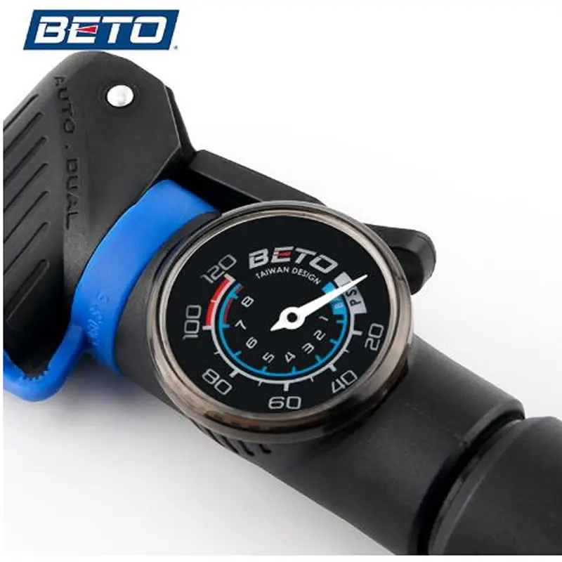 Beto велосипедный насос 120psi Большой Калибр дорожный горный велосипед насосы