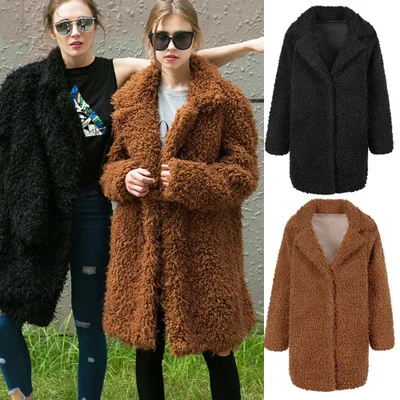 

Women Autumn and Winter New Casual Fashion Suit Collar Coat MT0750