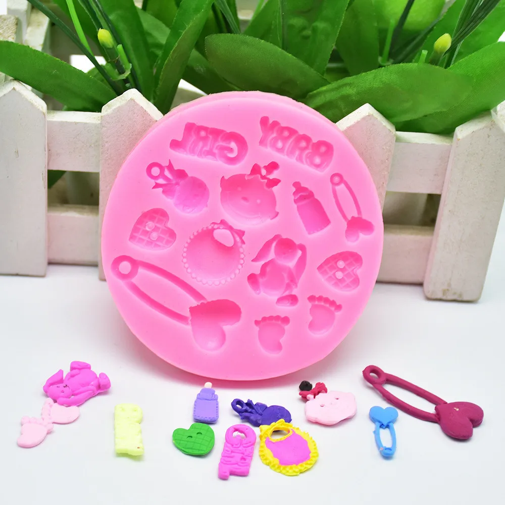 

New Silicone Soap mold Chocolate make Tools Non-stick Silicone cake mold DIY Fondant Decorating Tools Baking & Pastry #K16