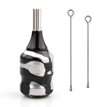 Один 32 мм камуфляж картридж трубки для захвата татуировки иглы Советы поставка TCG07