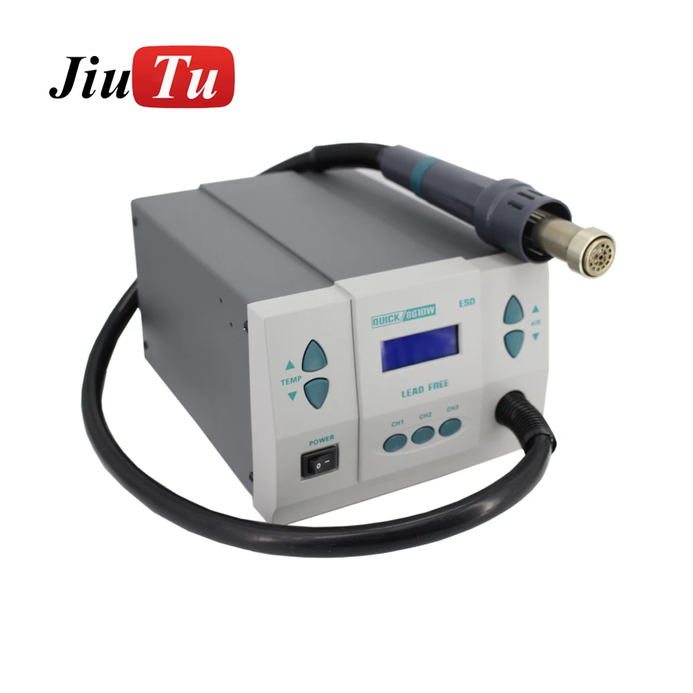 Hot Air Gun 858D 700W BGA Rework Solder Station Soldering Heat Air Gun Station 220V  110V For SMD SMT jiutu (1)