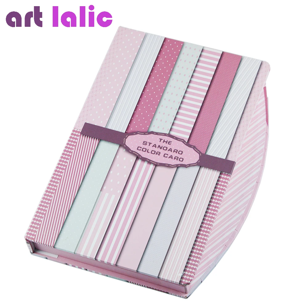 

Art lalic Top Quality 88 Grids Colors Nail Gel Polish Display Card Book Chart Profession Salon False Nail Tips Display Set