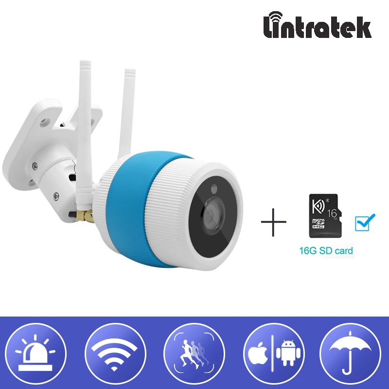

Wireless Bullet Camera HD720P Securit Outdoor Wi-Fi Camera Onvif Surveillance Waterproof Wifi Camera Home Office Shop IP Cam