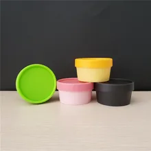 50 шт 50 г пластиковый крем-маска банки, 50 мл емкости для порошков, 50cc гелевая упаковка контейнеры, косметический Чехол