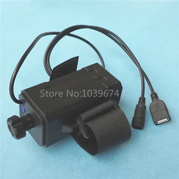 

High Quality 8.4V 7.4V Lithium ion 18650*4 Rechargeable Battery Box for Portable Power Source with 5V USB & DC5.5 Plugs