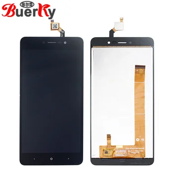 

BKparts 5PCS For Wiko Lenny 4 Plus Lenny4 plus LCD Display Touch Screen Glass Digitizer Complete AssemblyLenny4+ LCD