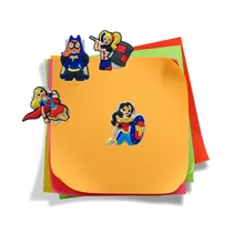 1 шт. супер герой девочки скрепки для бумаги закладки из полихлорвинила милые DIY скрепки для заметок бумага канцелярские принадлежности для детей подарок