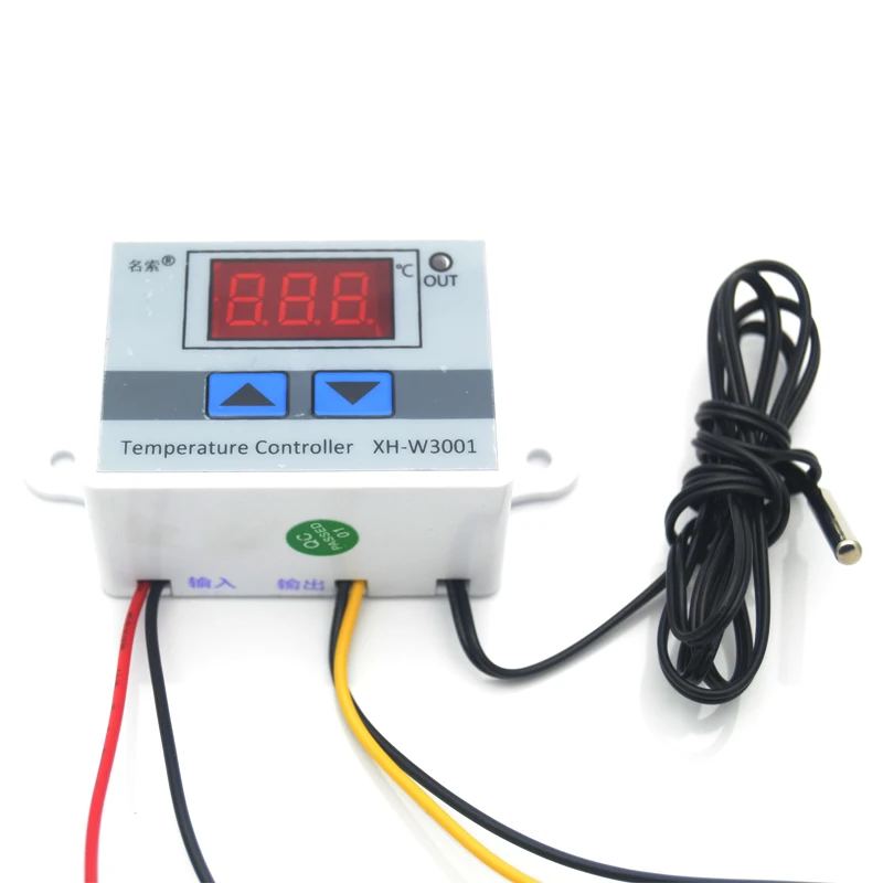 12V Digital LED Temperature Controller Thermostat Control Switch Probe