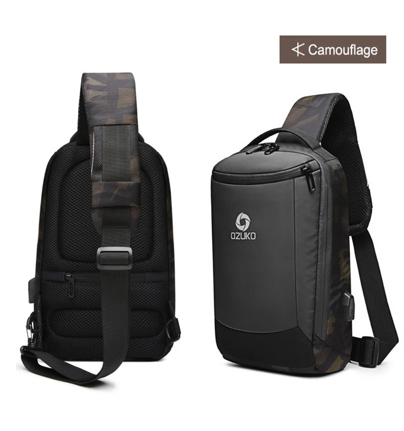 de água moda mensageiro saco masculino