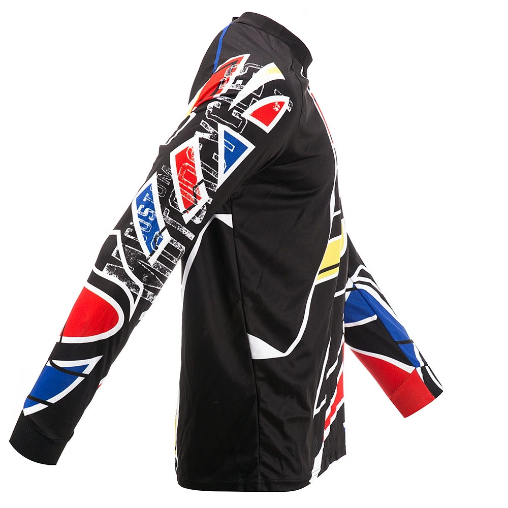 Мужская футболка с длинным рукавом для езды на велосипеде и мотоцикле|Майки
