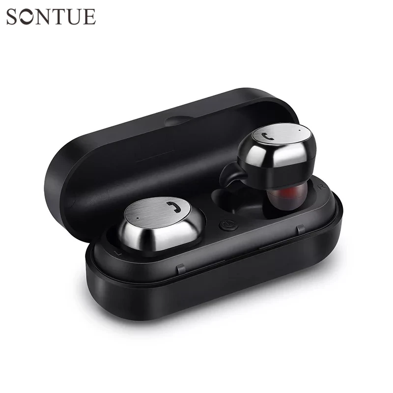 

M9 TWS Wireless Earphones Wireless Bluetooth Earphone With Mic Handsfree Cordless Mini Earbuds For Xiaomi For Elari Nanopods