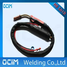 MIG MAG сварочный фонарь с водяным охлаждением TFM501D 10ft 3 метра красная ручка