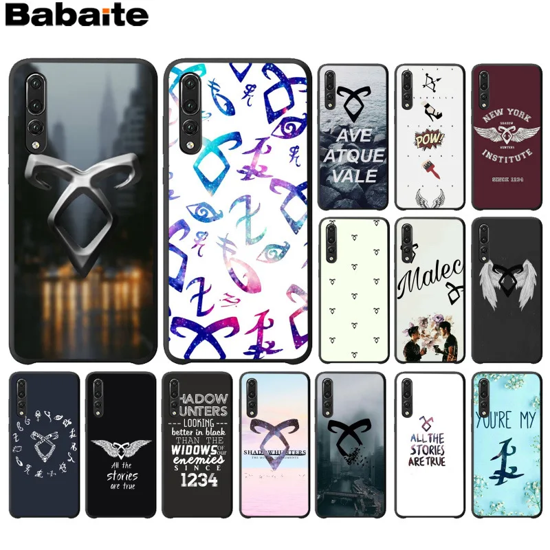 Babaite shadowhunters красочные милые аксессуары для телефона чехол Huawei P10 plus 20 pro P20 lite mate9 10