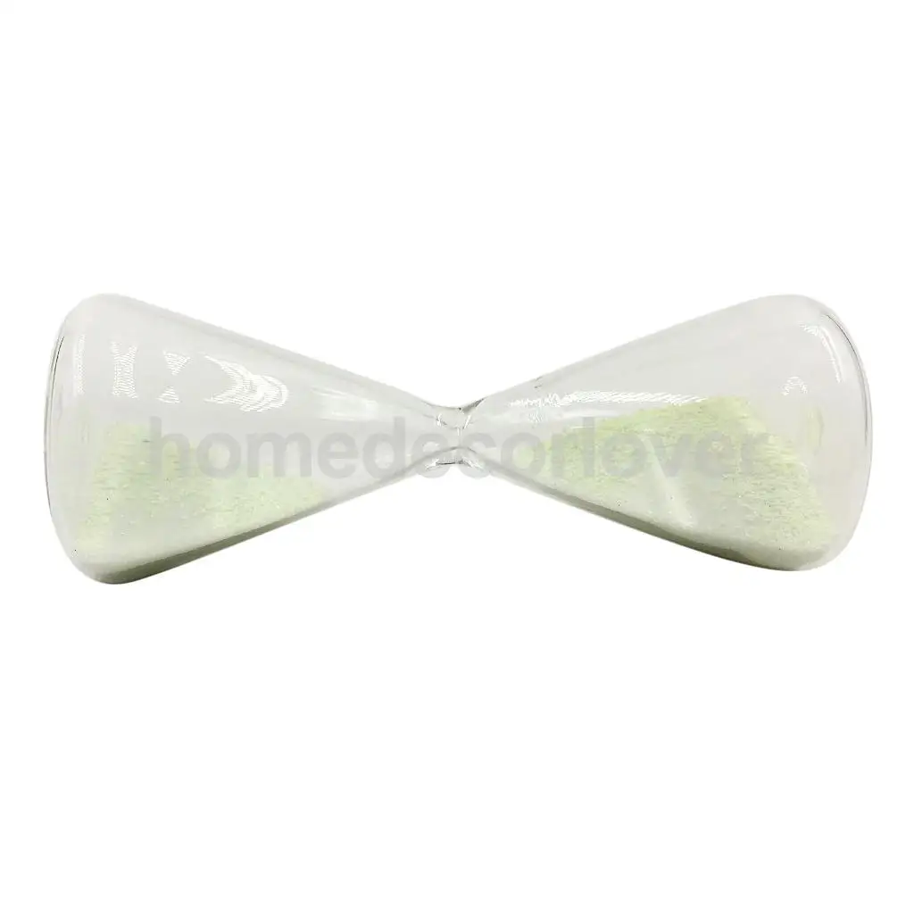 1 Minute Glass Sand Timer Hourglass Clock Glow in The Dark Kids Teeth Brushing Games Play Toy